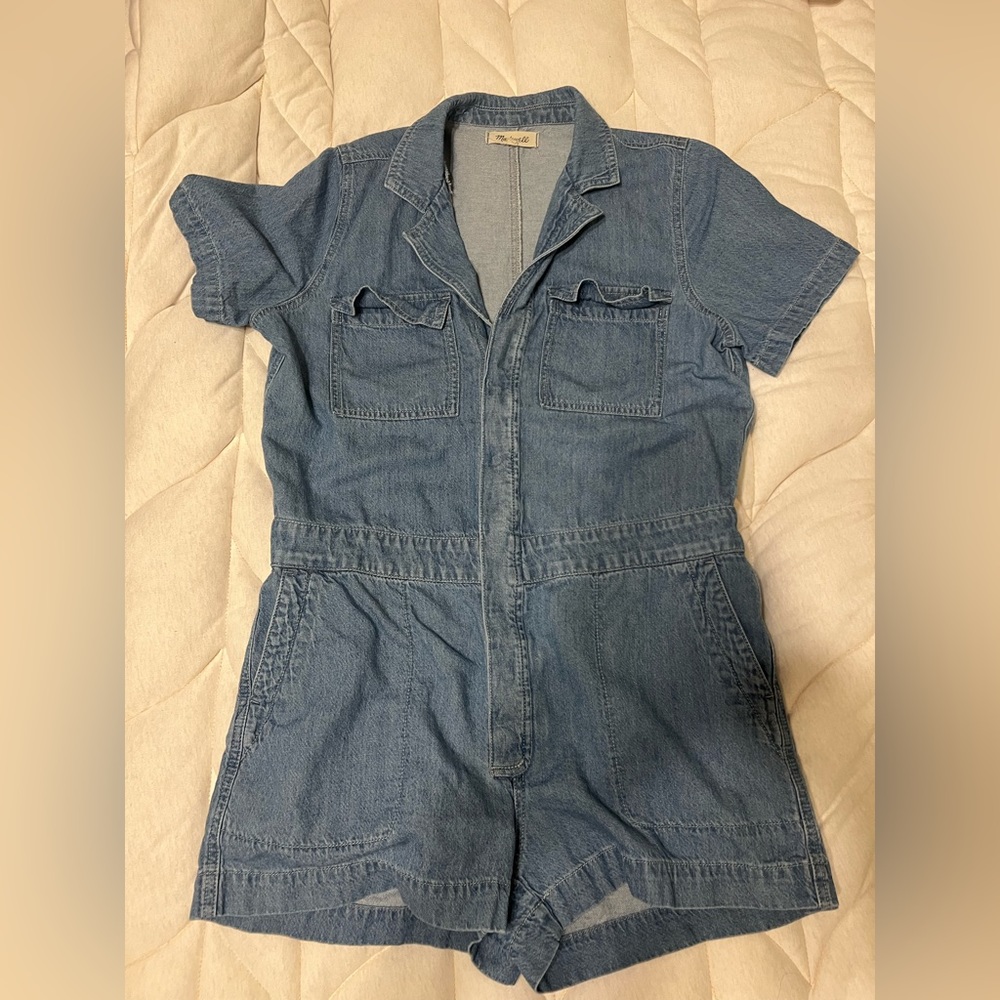 Madewell Denim Romper